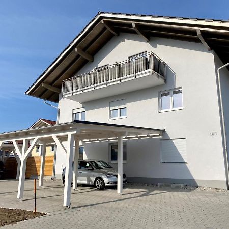 Ferienwohnung Am bayrischen Meer Übersee Exterior foto